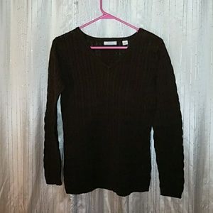 Brown Lady Hathaway sweater